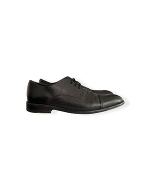 Frye Men’s Paul Bal Oxford Handcrafted Leather  Shoes in Black Size 11
